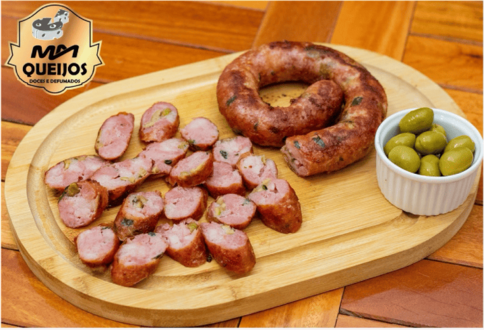 Linguiça Gourmet Azeitona (500gr)