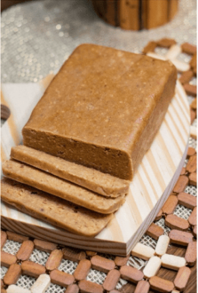 Paçoca de Amendoim em Barra