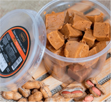 Doce de Leite em Pedaços Amendoim
