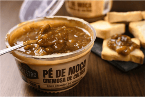 Pé de Moça Cremosa de Colher