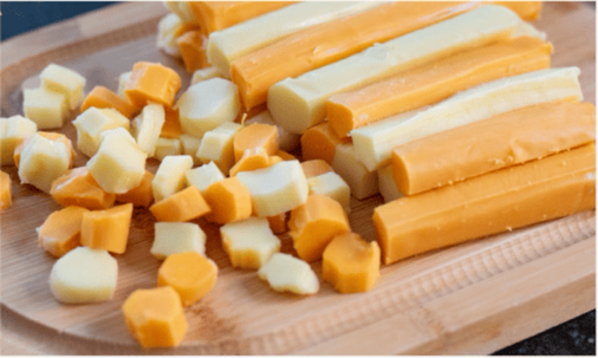 Palitinhos de Mussarela (Cheddar)