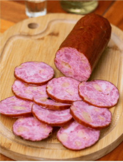 Defumados com queijo Provolone